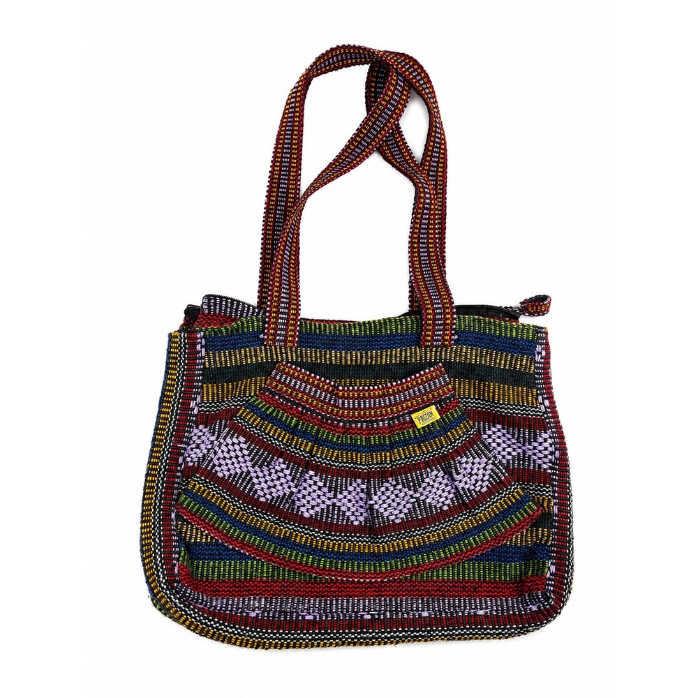 Artesanians Vintage Y2K Pinzon Tribal Aztec Bohemian Rasta Woven Shoulder Bag
